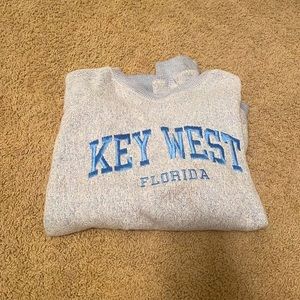 KEY WEST CREW NECK!! OVERSIZED FIT!! SUPER CUTE & COMFY!!
